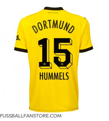 Borussia Dortmund Mats Hummels #15 Replik Heimtrikot Damen 2023-24 Kurzarm